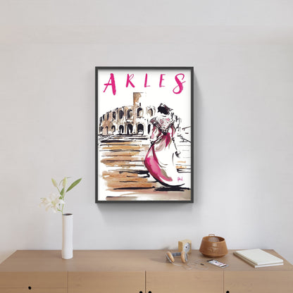 Affiche "Arles" de Tom GARCIA