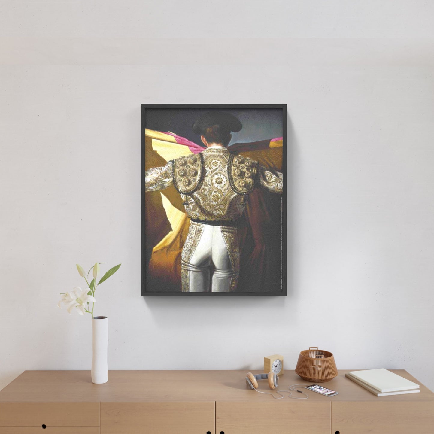 Affiche "Blanco y Oro" de Christian GAILLARD