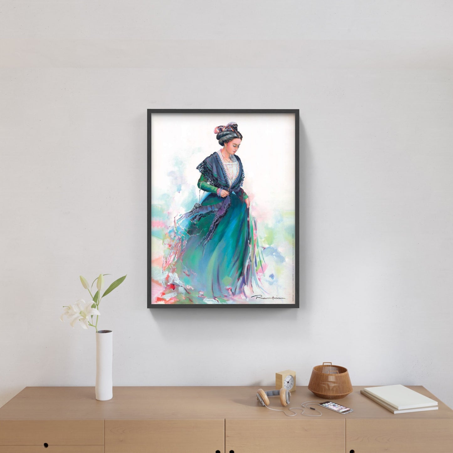 Affiche "Symphonie Chromatique" de Danielle RASPINI