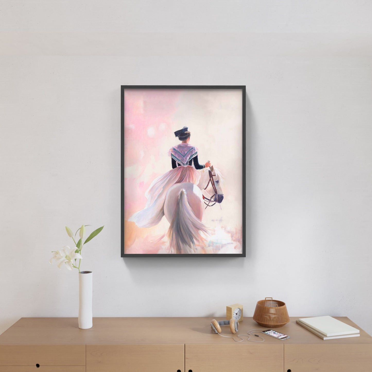 Affiche "Rêves équestres" de Danielle RASPINI