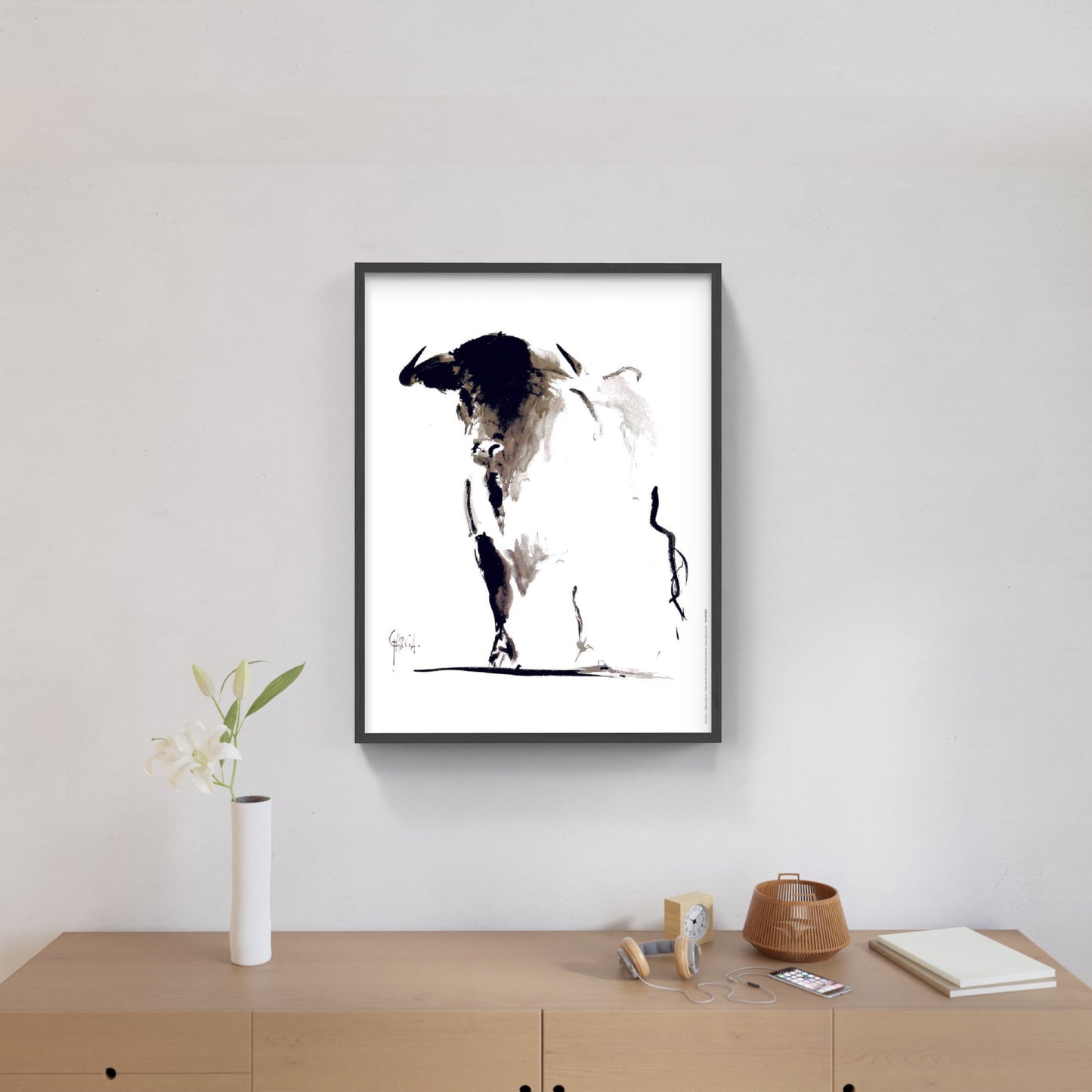 Affiche "Toro” de Tom GARCIA
