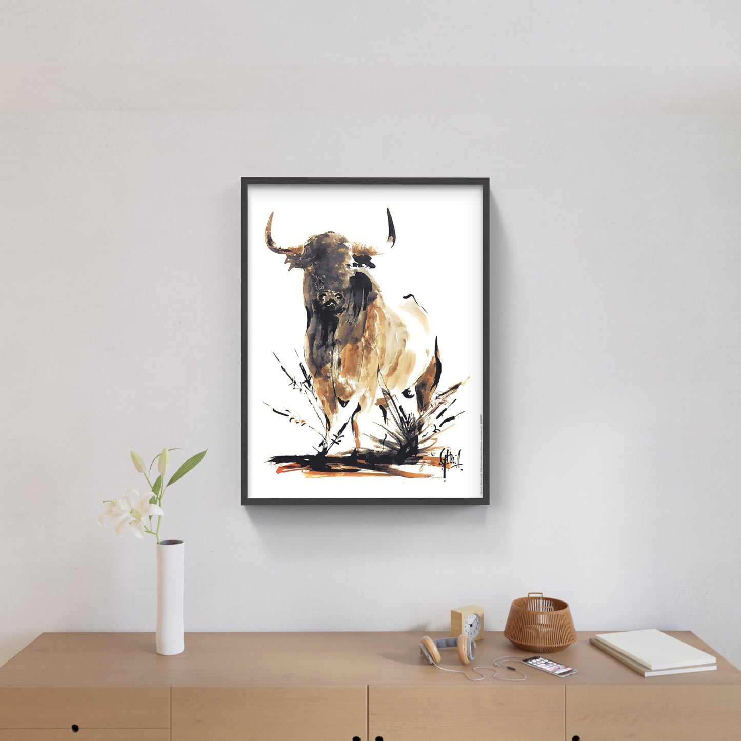 Affiche "Toro Bravo" de Tom GARCIA