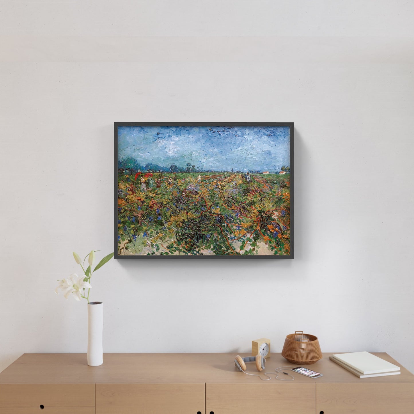 Affiche "Vigne verte" de Vincent VAN GOGH