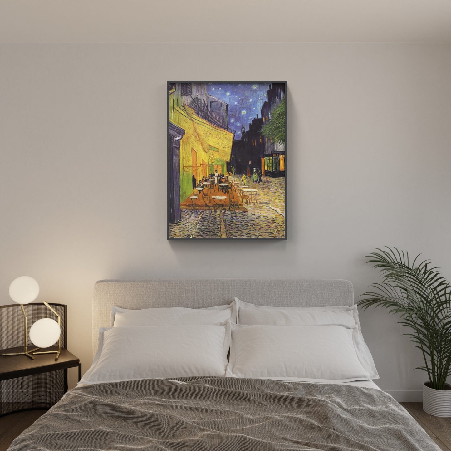 Affiche "Le Café la nuit" de Vincent VAN GOGH