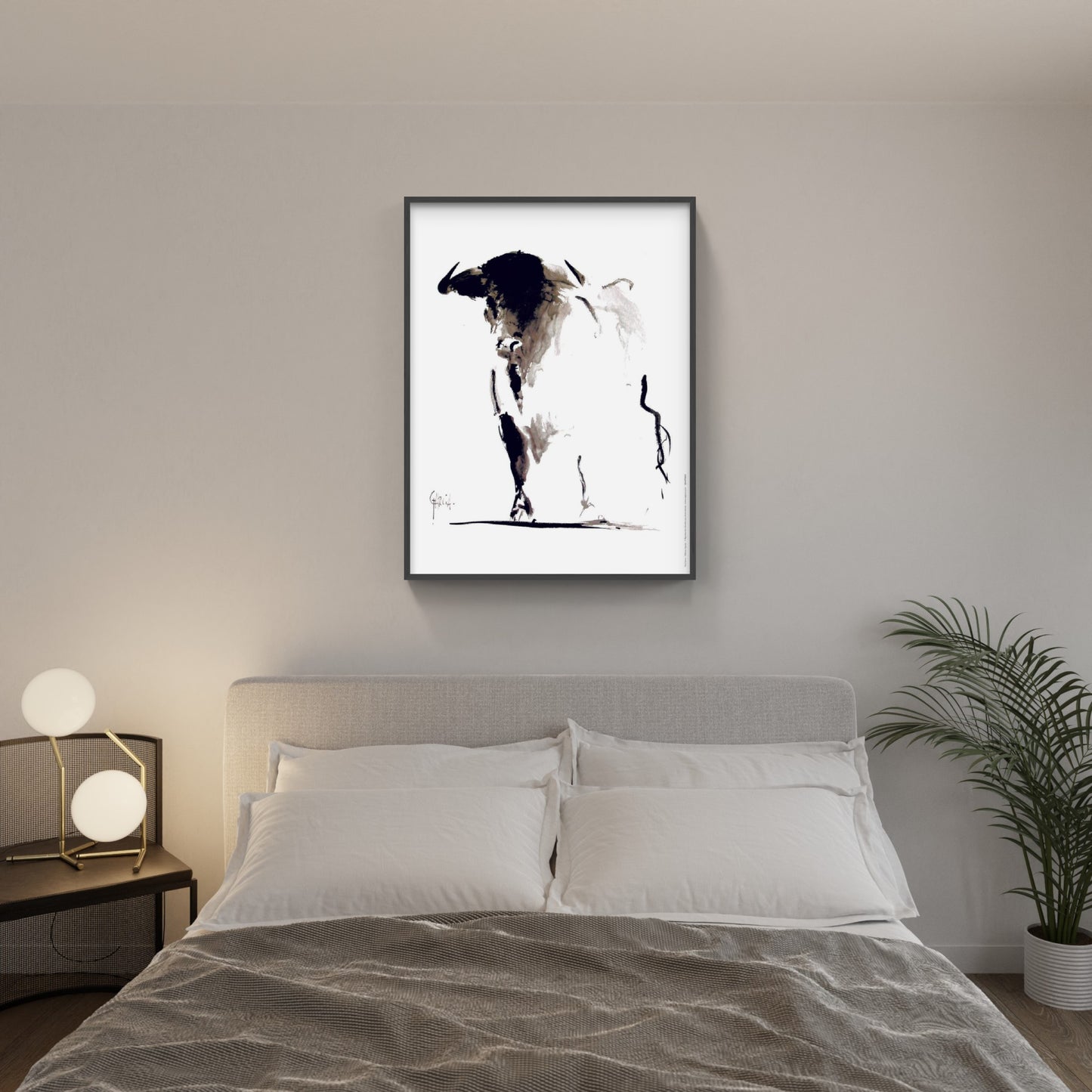 Affiche "Toro” de Tom GARCIA