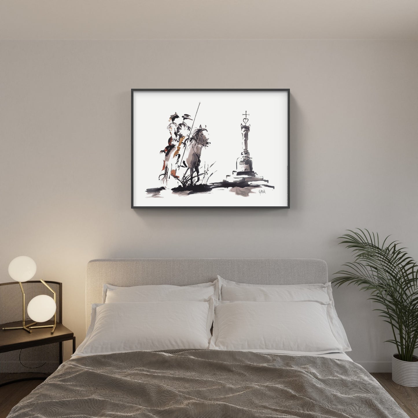 Affiche "Couple de Camargue" de Tom GARCIA