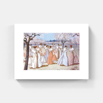 Affiche "Danse printanière" de Léo LELÉE