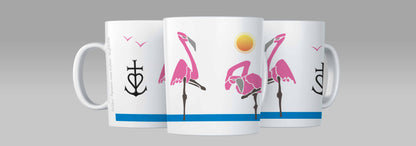 Lot de 2 Mugs "Flamants roses stylisés" d'Ed RECO