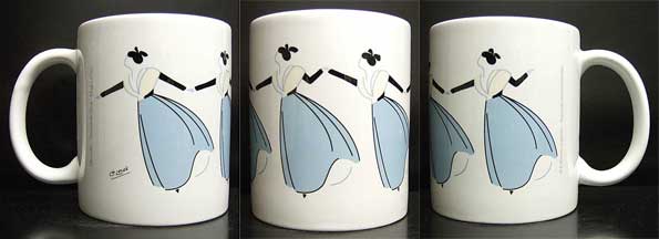 Lot de 2 Mugs "La farandole bleue" de Léo LELÉE