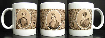 Lot de 2 Mugs "Portrait d'arlésiennes" de Léo LELÉE