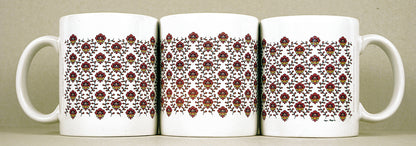 Lot de 2 Mugs "Motifs Provençaux Lierre grimpant" d'Ed RECO