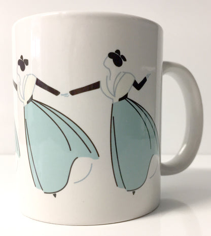 Lot de 2 Mugs "La farandole bleue" de Léo LELÉE