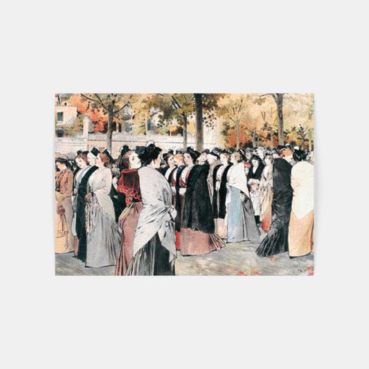 Carte Postale 12x17LL007 de Léo LELÉE