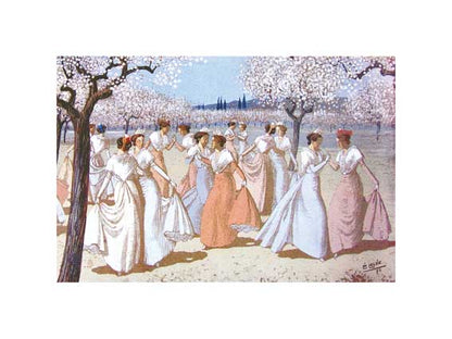 Reproduction d'Art : "Danse printanière" de Léo LELÉE